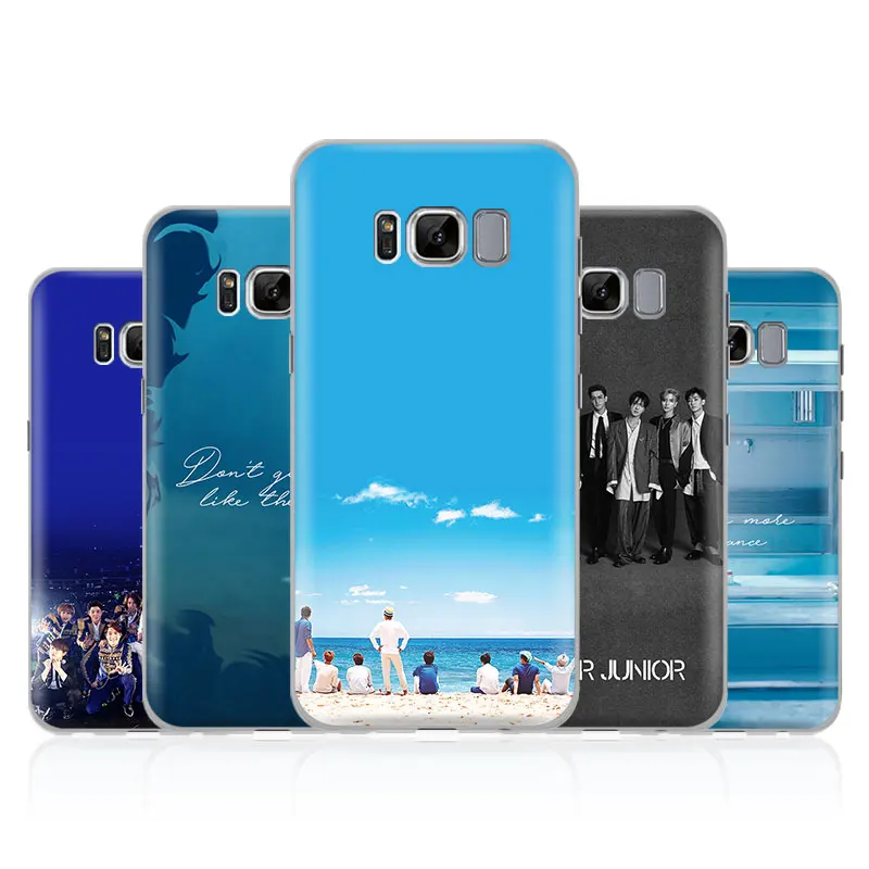 

Super Junior kpop Boy band Phone Case Shell For Samsung Galaxy S4 S5 S6 S7 Edge S8 S9 Plus Note 8 2 3 4 5 A5 A7 J5 2016 J7 2017
