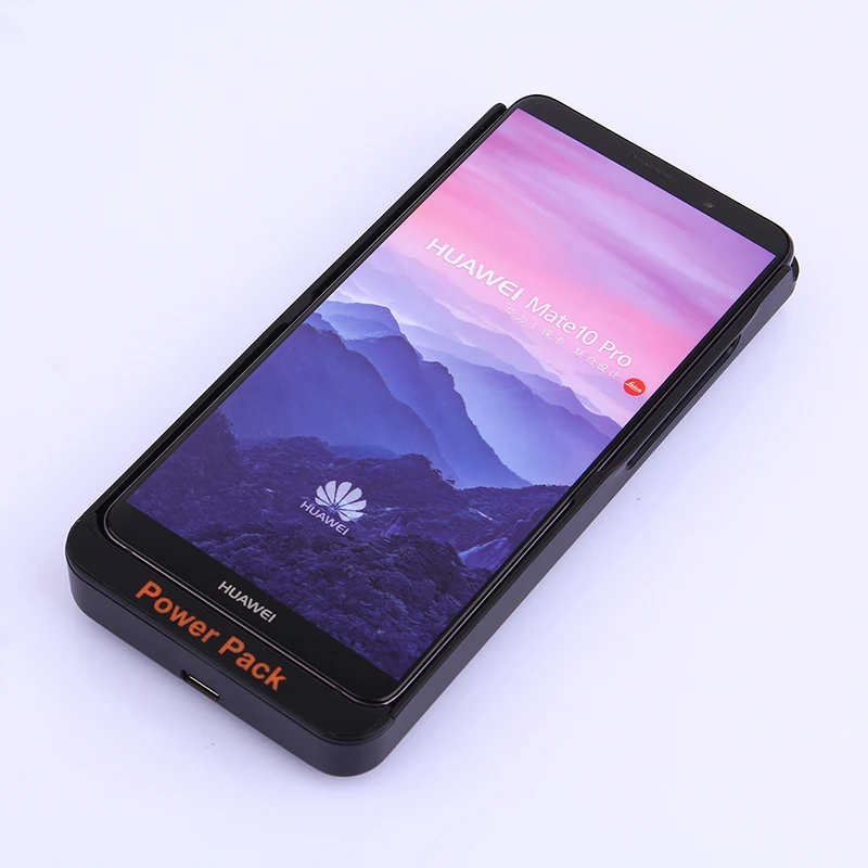 Внешний аккумулятор 6600 мАч резервное зарядное устройство для Huawei Mate 10 Pro|Чехлы с