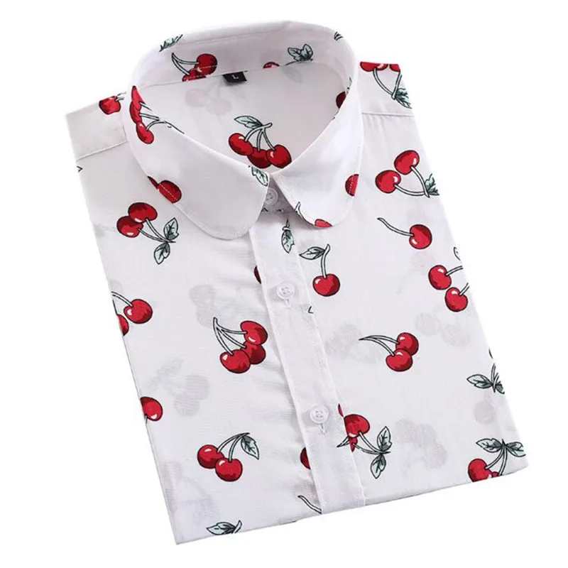 

Women Summer Striped Blouses Animal Print Blouse Shirt 2019 Long Sleeve Women Shirts Whale Casual Blusas Plus Size 5XL