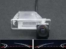 Fisheye 1080P Trajectory Tracks Car Rear view Camera for Nissian X-Trail 2002 - 2012 For Nissian Qashqai 2008 2010 2011