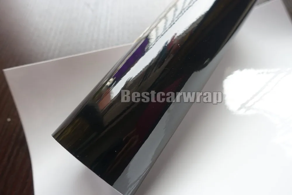 3 LAYERS ULTRA  HIGH GLOSSY WHITE black  CAR WRAPPING FILM FOILE 3m 1080 gloss shiny hexil (5)