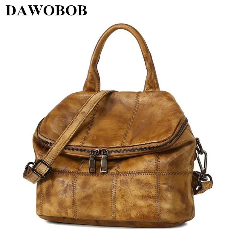 

Women Backpack Hot Sale Fashion Vintage Bags High Quality Female Shoulder Bag Genuine Leather Backpacks for Girls mochila