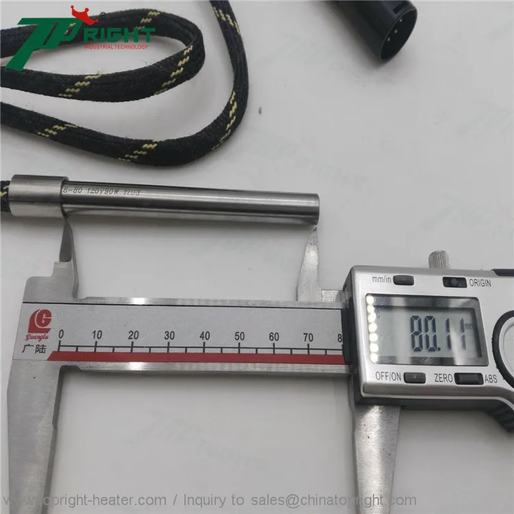 dia.8x80mm cartridge heater 6