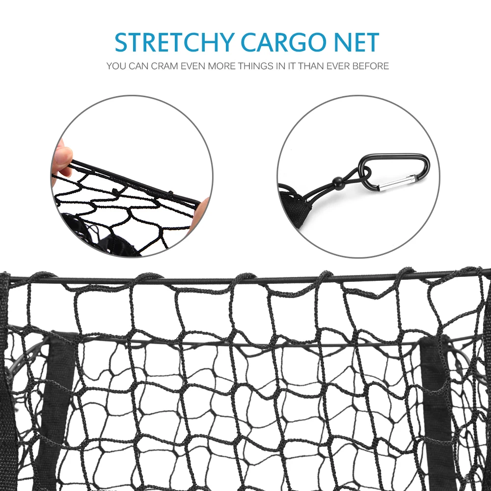MICTUNING Cargo Organizer Storage Net5