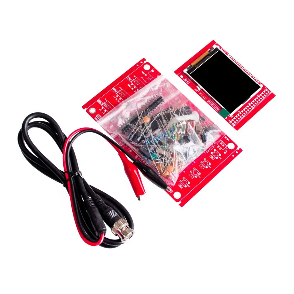 

DSO138 2.4" TFT Pocket-size Digital Oscilloscope Kit DIY Parts Handheld