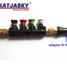 Красочная насадка подходит Karcher K1-K7 шайба пистолет насадка для мытья 0 15 25 40 и низкая насадка на шланг