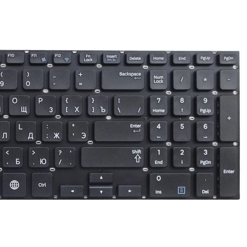 GZEELE Russian Keyboard for Samsung NP355E5C NP350V5C NP355V5C 350E5V NP350E5V 9Z.N4NSC.301 9z.n4ns