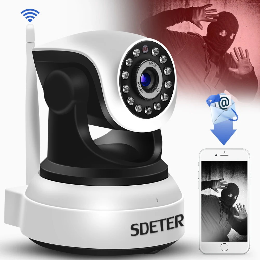 Home Security CCTV Camera 1 0MP IP Camera Wifi Wireless Baby Monitor 720P Surveillance System Night