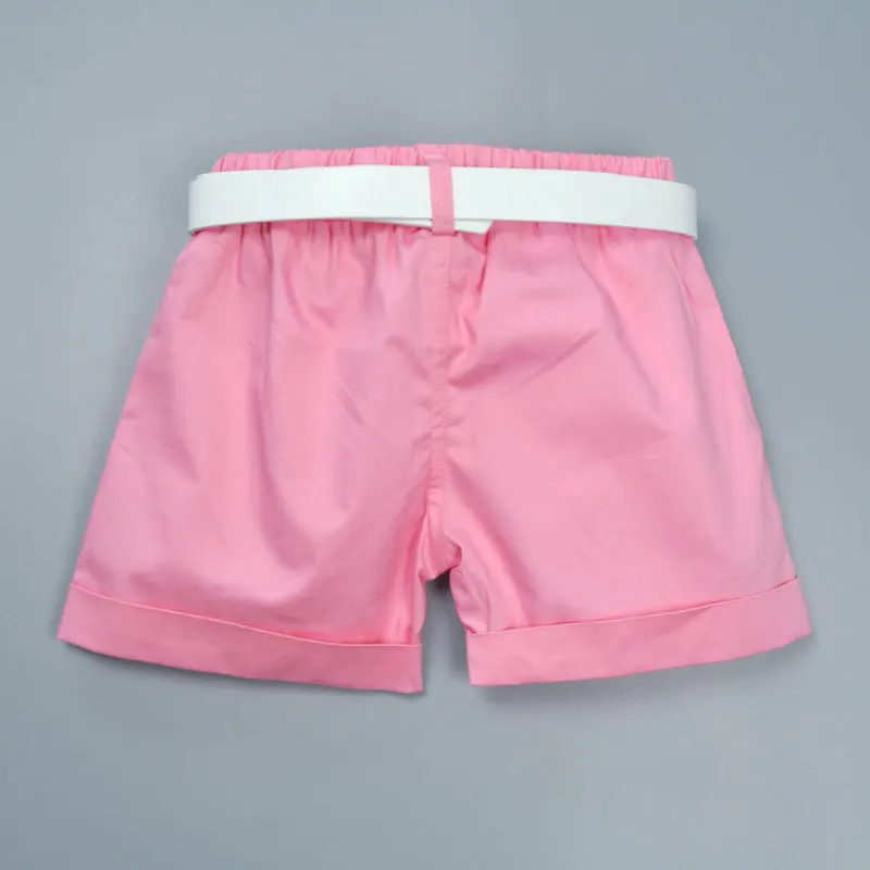 R& Z/Детский комплект г., летний комплект джентльмена для мальчиков, Детская рубашка без рукавов с принтом розовый ремень для шортов из трех предметов