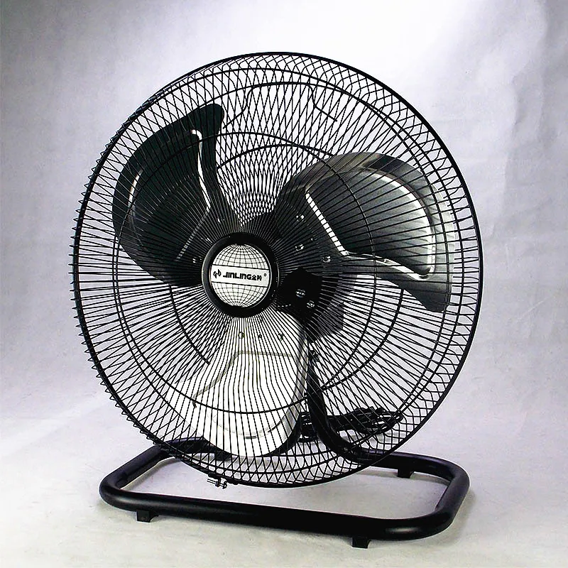 

220V 3 Gear Electric Fan 14 inch Stong Power Stand Electric Fan Commercial / Household Using Electric Fan White/Black Color
