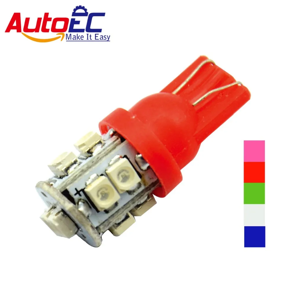 AutoEC 50pcs T10 194 168 w5w 10smd 1206 led car auto Clearance Lights sides lamp bulb #LB06 | Автомобили и мотоциклы