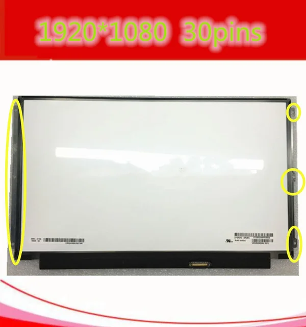 Для hp Elitebook 820 G2 Экран Дисплей светодиодный ЖК-дисплей LP125WF2 SPB4 ips FHD Full-HD LP125WF2-SPB4 матрицы ноутбука для 12,5"