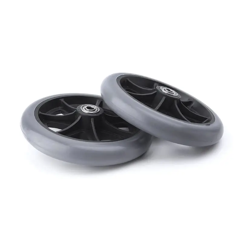 

2pcs 6" Wheelchair Casters Small Cart Rollers Chair Wheels Accessories