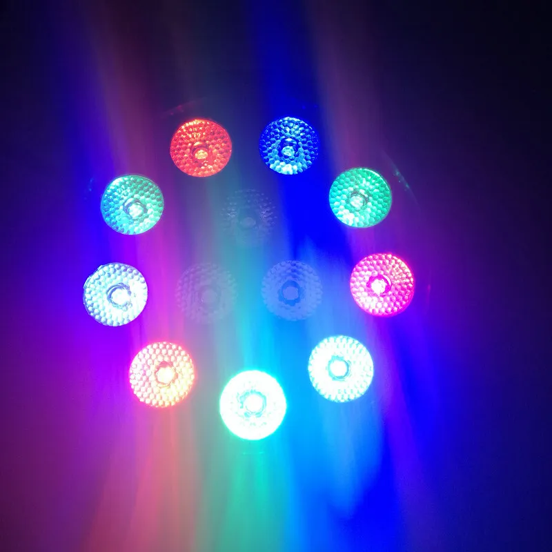 LED Par 12x3W LED Stage Light Mixing 8 DMX CH IP20 Led Par DMX Par Light Dj Light for Party Disco EU Plug