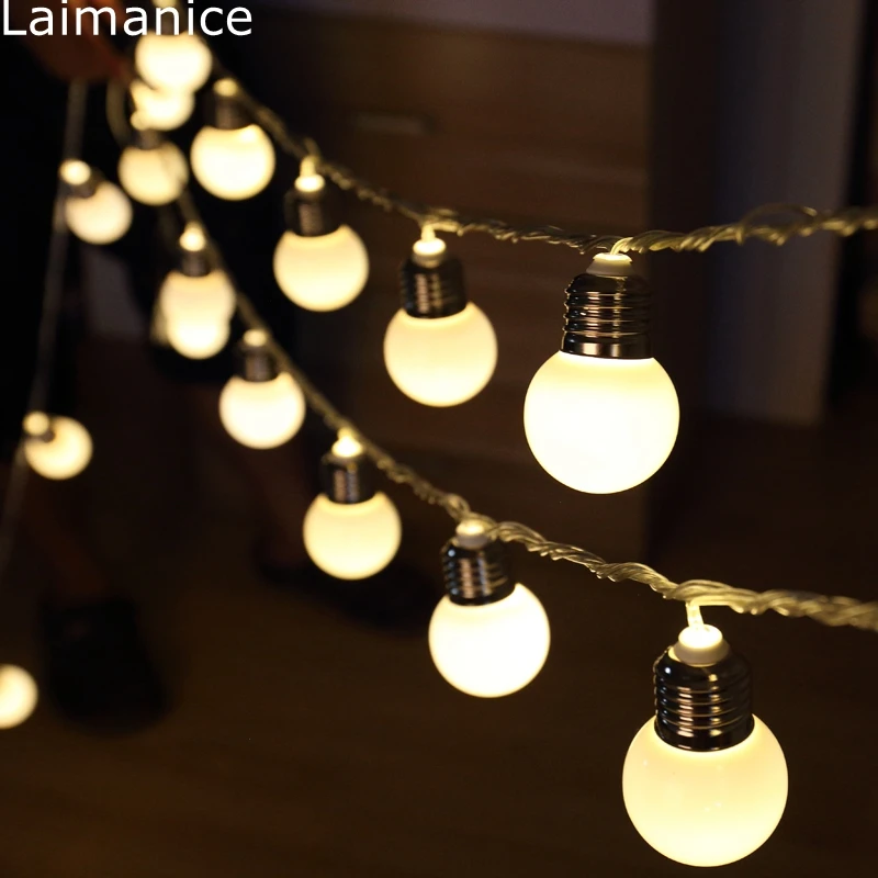 large ball string lights