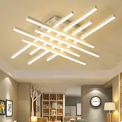 Творческая линия современные потолочные свет затемнения светодиодный потолочный светильник белый Потолочный настенный светильник для
