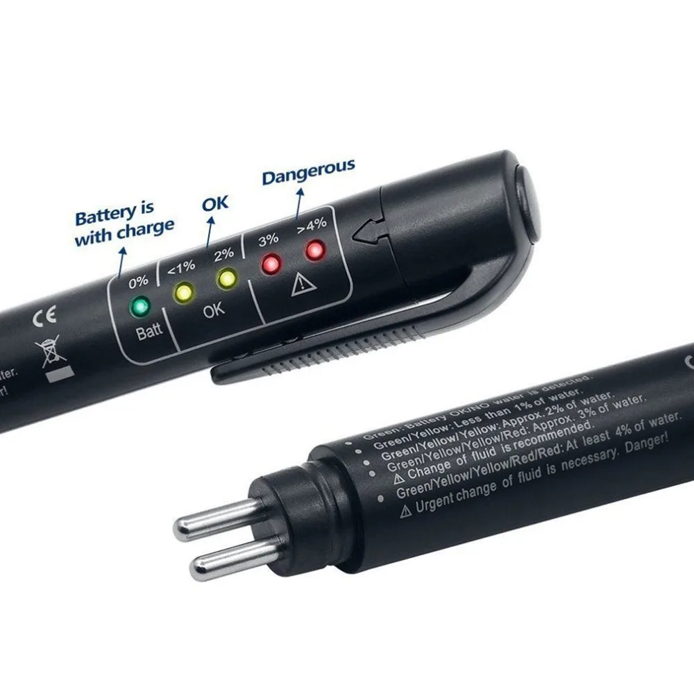 Тестер тормозной жидкости ручка мини-индикатор для ремонта автомобиля инструменты автомобильный диагностический инструмент тормозной тестер