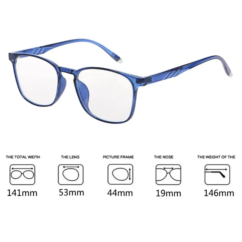 Простые Модные деловые очки, оправа для мужчин TR 90, анти Синие лучи, УФ 400, защита для компьютера, очки