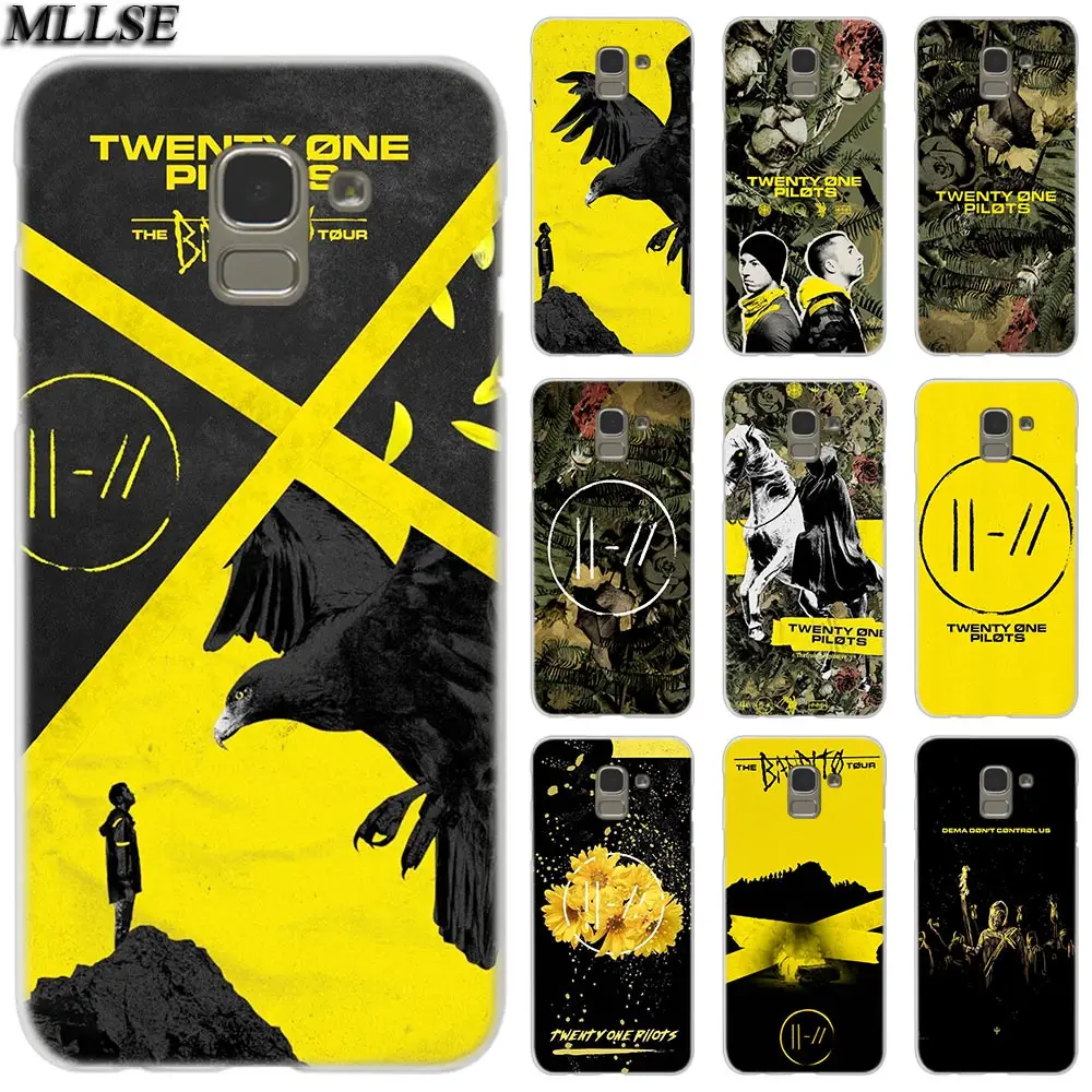 

MLLSE Twenty One Pilots Trench Era Case Cover for Samsung Galaxy J2 J4 CORE J3 J5 J7 2016 2017 EU J8 J6 2018 J4 Plus J7Prime Hot