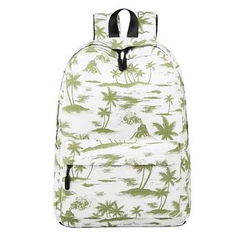 

2018 Preppy Style Lady Nylon Backpack Fashion Tree Printing Trendy Backpacks Girls Travel School Bags Rucksack Mochila Feminina