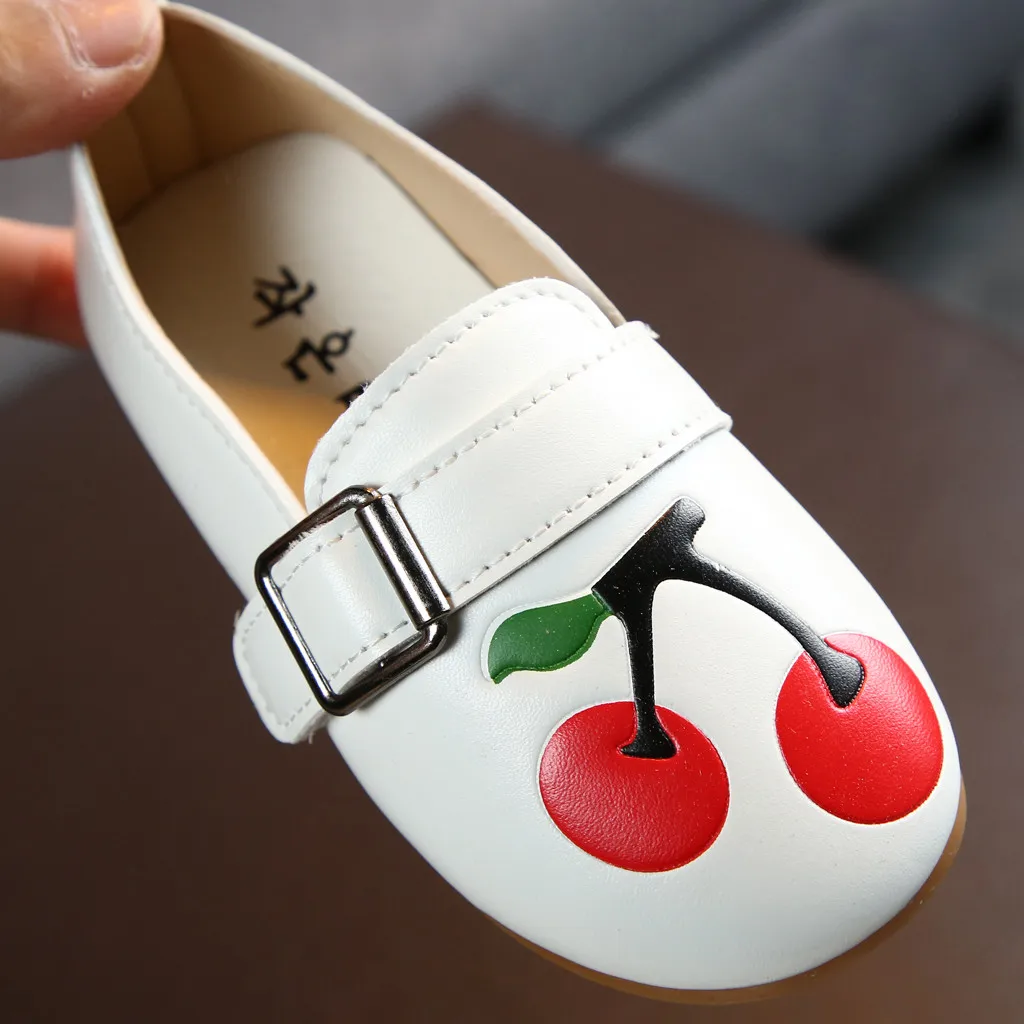 Toddler Baby Girls Kids Sandals Shoes Cartoon Animals White Casual Children Princess Shoes Sandals Flat Sneakers