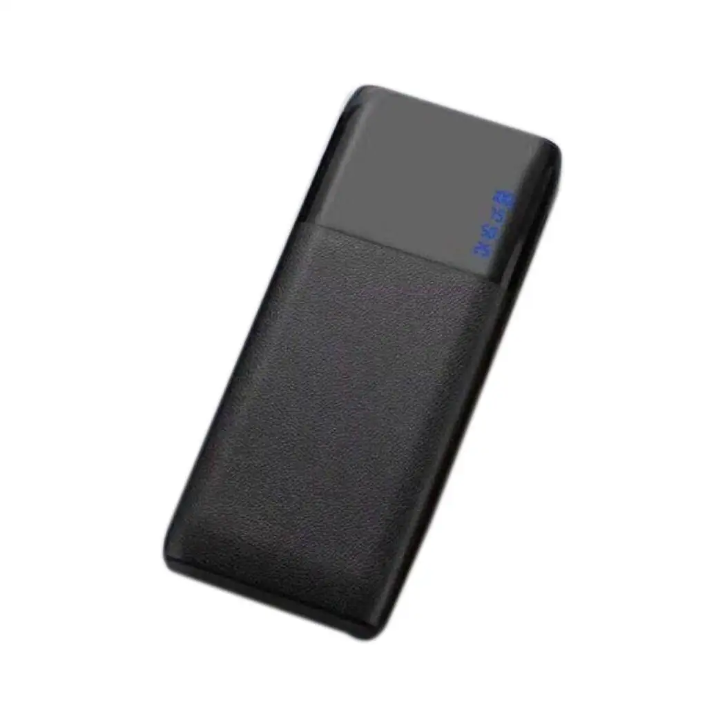 Портативный двойной USB мини банк питания Мобильный телефон внешний Банк питания аккумулятор(упаковка с бумажной коробкой) зарядное устройство