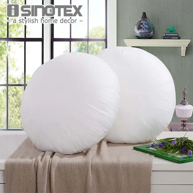 Non Woven Fabrics Throw Pillow Inner Round For Cushion Insert Non Woven Fabrics Throw Pillow Inner Round For Cushion Insert Filling Filler Sofa Decorative Decor