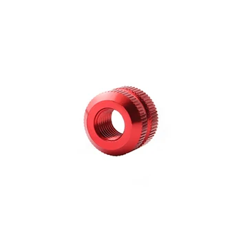 

2 Pcs Bike Hub Nuts Aluminum Alloy Mountain Road Bicycle For Presta Tube Tire