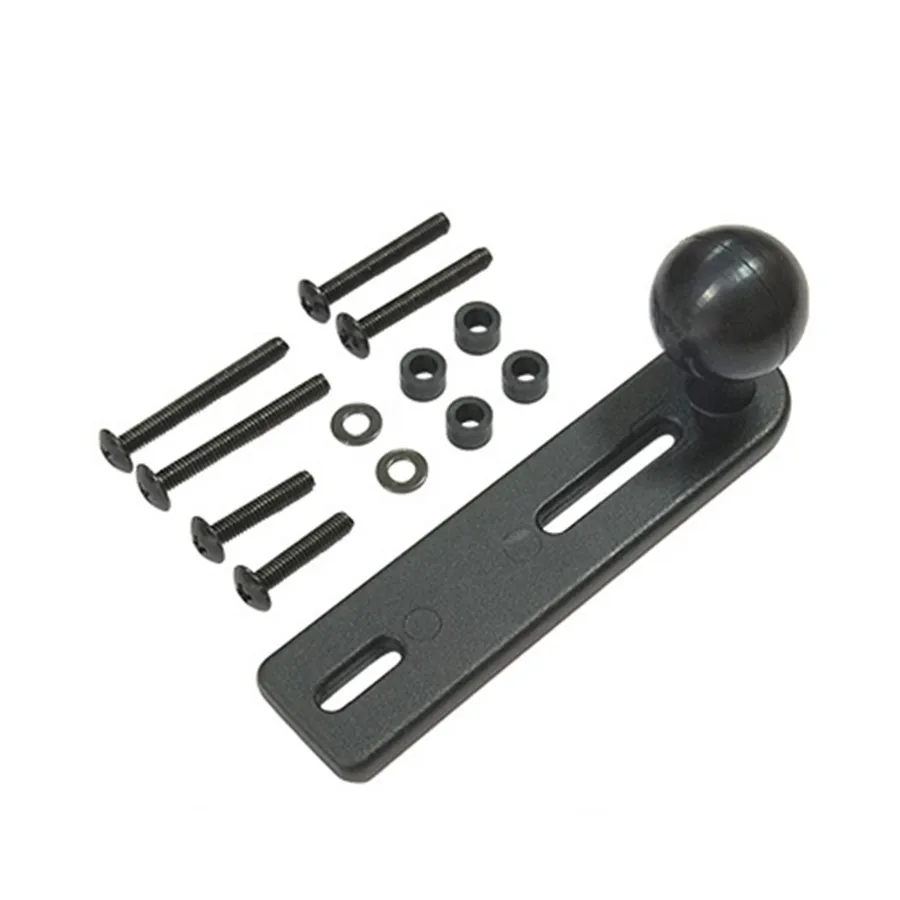 

Motorcycle Handlebar Pump Mount with 1 inch Ball Compatible for Ram Mounts for gopro Action Cameras DSLR sjcam Smartphones