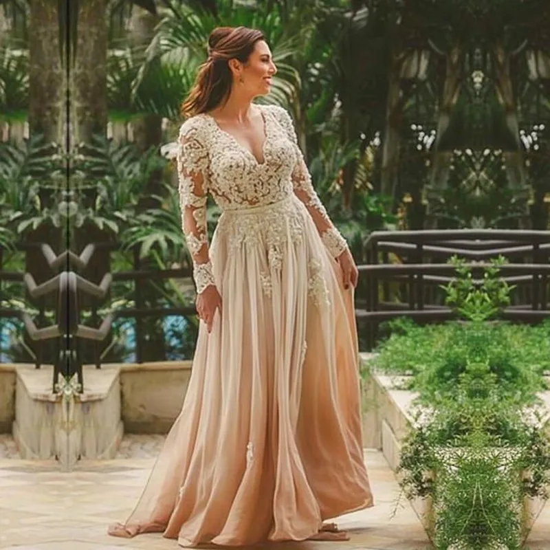 champagne colored formal gowns