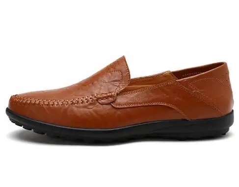 Marca As Couro Moda Homens Genuíno Pic as De Sapatos Em Barco Masculinos Pic Masculina Mocassins Deslizamento 2018men Da Casuais wqnXt8xRZ