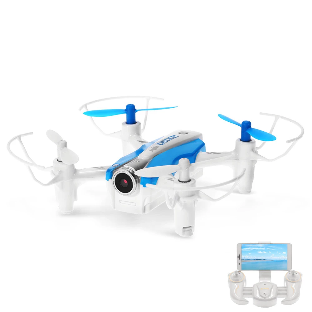 

Original Cheerson CX-17 CRICKET 0.3MP Camera Wifi FPV Drone 2.4G 4CH 6-Axis Gyro RC Quadcopter G-Sensor Selfie RTF Helicopter