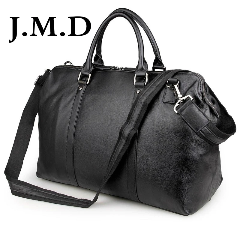 

J.M.D 2018 New Arrival 100% Leather Briefcases Men's Cow Leather Messenger Shoulder Bag Handbags Travel Bags 7322