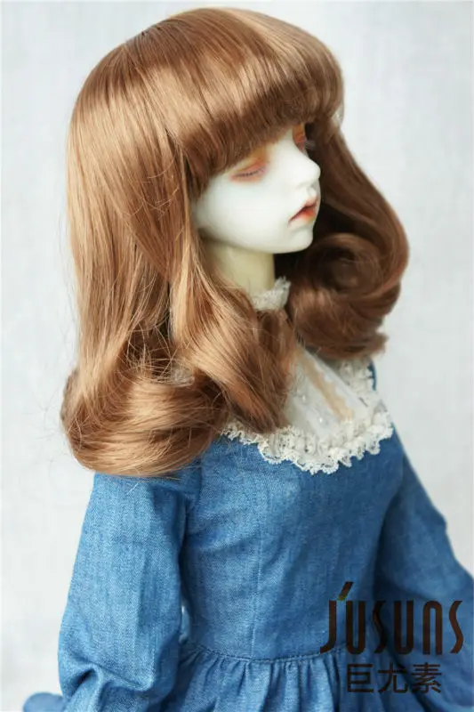 JD117 1/3 Полный взрыва Природы вьющиеся парик для BJD куклы груша кудрявые SD BJD парики