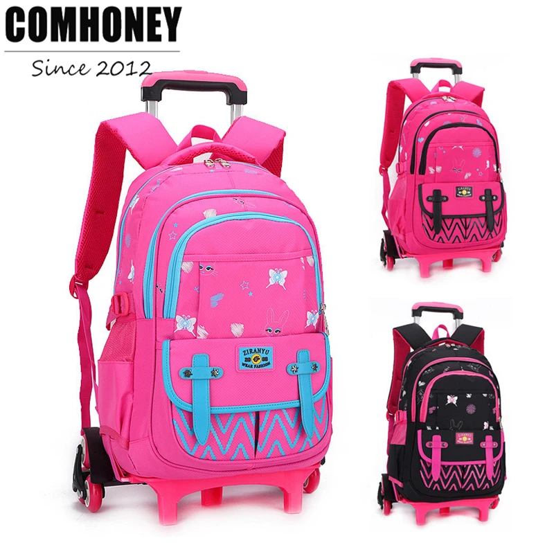 School Bags For Girls Trolley Bag Children Backpacks Schoolbag Backpack