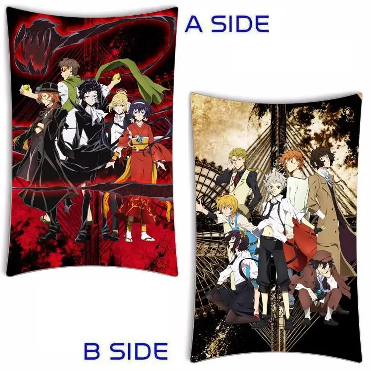 Günstige Japan Anime Bungo Streunende Hunde Bett Rechteckigen Kissenbezug Fall 40X60 cm