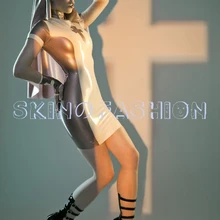 Латексное платье с короткими рукавами+ шляпа(не включая перчатки