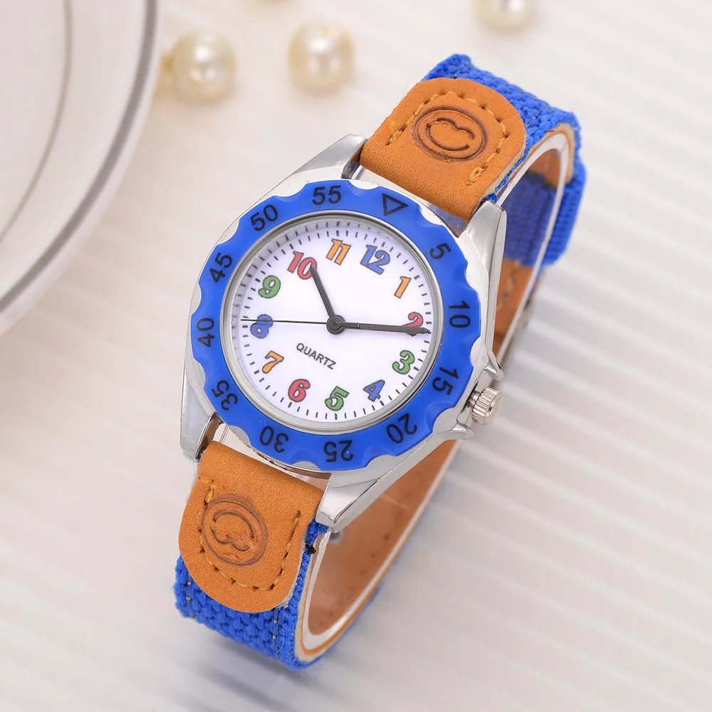 

Kids Girls' Wrist Watch Colorful Strap Arabic Number Sport Quartz watches for children beautiful watches for girls watch child