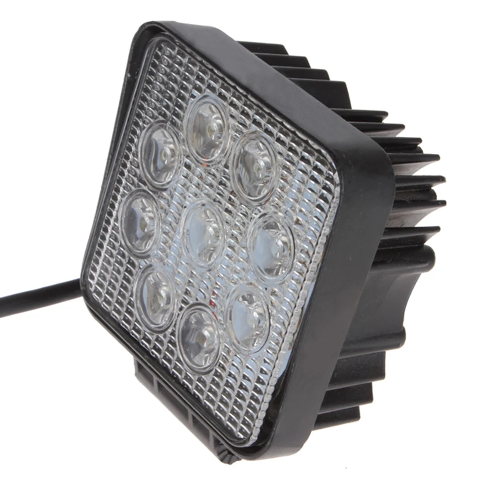 20pcs 27W LED Work Light 12V 24V Car Driving Lamp for Off road motorcycle truck ramp ATV SUV UAZ auto headlights Clearance sale!