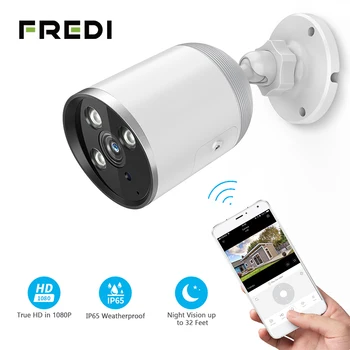 

FREDI YCC365 1080P IP Camera Waterproof Outdoor Bullet Camera Security Surveillance Camera Wireless Network WiFi CCTV Camera