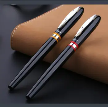 

Pimio Montmartre Luxury Smooth Signing Roller Ball Pen with 0.5mm Black Ink Refill Pens with Original Gift Box Free Shipping