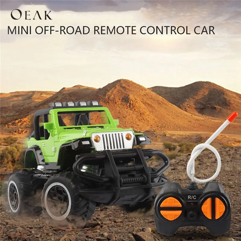 

Oeak 1:43 Mini Cars Off-Road 4 Channels Remote Control Vehicle Model Toys Gifts for Kids Boys
