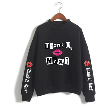 

2019 Ariana Grande Print Women/Men Clothes 2018 Hot Sale Turtlenecks casual Women/Men Long Sleeve Casual Sweatshirts Plus Size