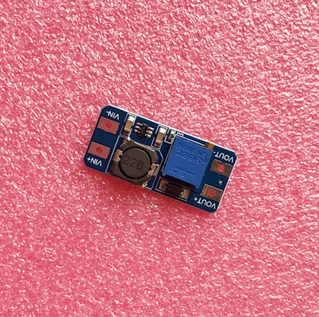 

MT3608 DC-DC Adjustable Boost Module 2A Boost Plate Step Up Module with MICRO USB 2V-24V to 5V 9V 12V 28