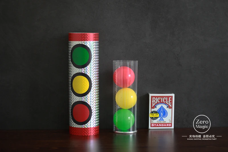Чудо-шары Волшебные трюки светофоры изменение цвета реквизит для фокусов Иллюзия мерцающий ментализм Классические игрушки