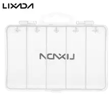 Коробка для рыболовных снастей Приманка крючки коробка для хранения приманки Чехол 5 отсек рыболовный инструмент снасти Органайзер сортировочная коробка для Pesca