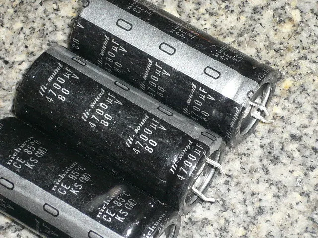

[SA]nihicon Hi- sound silver tablet early word KG level series 4700UF 80V--10pcs/lot