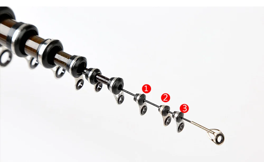 Высокоуглеродистая удочка для ловли карпа 2,7-5,4 м, телескопическая спиннинговая удочка, длинная удочка для ловли нахлыстом, Рок удочка
