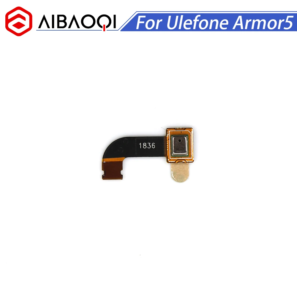 AiBaoQi микрофон гибкий кабель для Ulefone Armor 5 Moible телефон оригинальные запчасти
