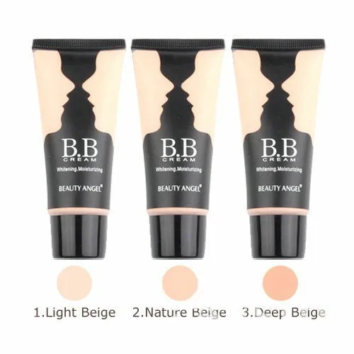 

High Quality Cosmetics Makeup 3 colors BB Cream Make Up Base+Foundation Bright&Smooth Whitening Moisturizing 40ml #MB814